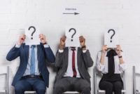 Job interview candidates, questions