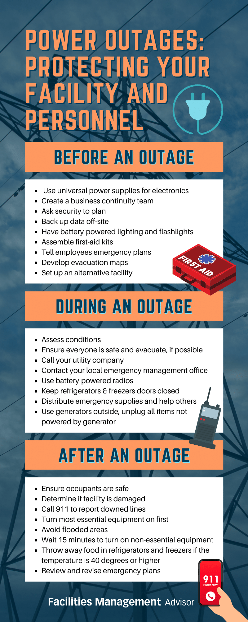Infographic: Power Outages - Protecting Your Facility and